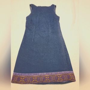 Sheath Blue Jean Dress